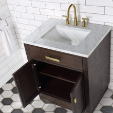 Load image into Gallery viewer, Water Creation Vanity Water Creation CH30CW06BK-000BL1406 Chestnut 30&quot;&quot; Single Bathroom Vanity