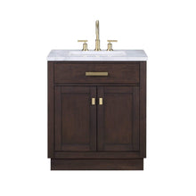 Load image into Gallery viewer, Water Creation Vanity Water Creation CH30CW06BK-000BL1406 Chestnut 30&quot;&quot; Single Bathroom Vanity