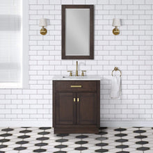 Load image into Gallery viewer, Water Creation Vanity Water Creation CH30CW06BK-000BL1406 Chestnut 30&quot;&quot; Single Bathroom Vanity