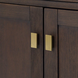 Water Creation Vanity Water Creation CH48B-0600BK Chestnut 48 Inch Single Bathroom Vanity with Mirror in Brown Oak