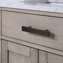 Load image into Gallery viewer, Water Creation Vanity Water Creation CH60B-0300GK Chestnut 60 Inch Double Bathroom Vanity with Mirrors in Grey Oak