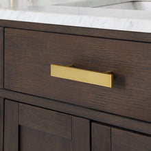Load image into Gallery viewer, Water Creation Vanity Water Creation CH60B-0600BK Chestnut 60 Inch Double Bathroom Vanity with Mirrors in Brown Oak