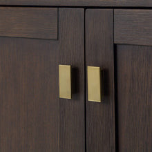 Load image into Gallery viewer, Water Creation Vanity Water Creation CH72B-0600BK Chestnut 72 Inch Double Bathroom Vanity with Mirrors in Brown Oak