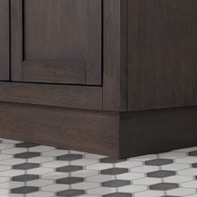 Load image into Gallery viewer, Water Creation Vanity Water Creation CH72B-0600BK Chestnut 72 Inch Double Bathroom Vanity with Mirrors in Brown Oak