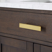 Load image into Gallery viewer, Water Creation Vanity Water Creation CH72B-0600BK Chestnut 72 Inch Double Bathroom Vanity with Mirrors in Brown Oak