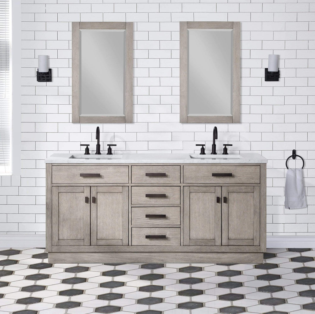 Water Creation Vanity Water Creation CH72CW03GK-000BL1403 Chestnut 72