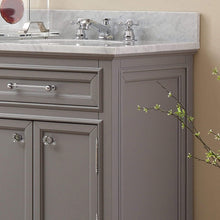 Load image into Gallery viewer, Water Creation Vanity Water Creation DE60CW01CG-O21000000 60 Inch Cashmere Grey Double Sink Bathroom Vanity With Matching Framed Mirrors From The Derby Collection