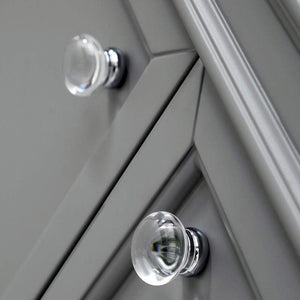 Water Creation Vanity Water Creation DERBY60G Derby 60 Inch Cashmere Grey Double Sink Bathroom Vanity
