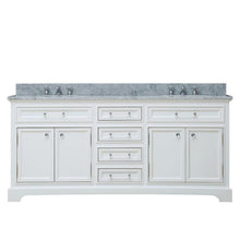 Load image into Gallery viewer, Water Creation Vanity Water Creation DERBY60W Derby 60 Inch Pure White Double Sink Bathroom Vanity
