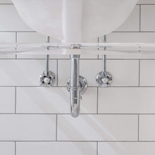 Load image into Gallery viewer, Water Creation Vanity Water Creation EB30E-0109 Embassy 30 Inch Wide Single Wash Stand, P-Trap, Counter Top with Basin, F2-0009 Faucet and Mirror included in Chrome Finish