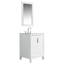 Load image into Gallery viewer, Water Creation Vanity Water Creation EL24CW01PW-000TL1201 Elizabeth 24-Inch Single Sink Carrara White Marble Vanity In Pure White  With F2-0012-01-TL Lavatory Faucet(s)