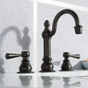 Water Creation Vanity Water Creation EL36CW03CG-R21TL1203 Elizabeth 36-Inch Single Sink Carrara White Marble Vanity In Cashmere Grey With Matching Mirror(s) and F2-0012-03-TL Lavatory Faucet(s)