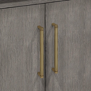 Water Creation Vanity Water Creation HU24CW06GK-R21000000 Hugo 24 In. Single Sink Carrara White Marble Countertop Vanity in Grey Oak with Mirror