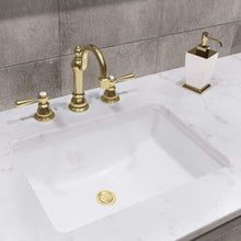 Load image into Gallery viewer, Water Creation Vanity Water Creation HU72CW06GK-R21TL1206 Hugo 72 In. Double Sink Carrara White Marble Countertop Vanity in Grey Oak with Hook Faucets and Mirrors