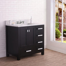 Load image into Gallery viewer, Water Creation Vanity Water Creation MADISON36E Madison 36 Dark Espresso Single Sink Bathroom Vanity