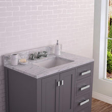 Load image into Gallery viewer, Water Creation Vanity Water Creation MADISON36G Madison 36 Cashmere Grey Single Sink Bathroom Vanity
