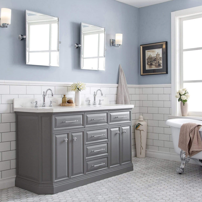 Water Creation Vanity Water Creation PA60QZ01CG-E18TL1201 60