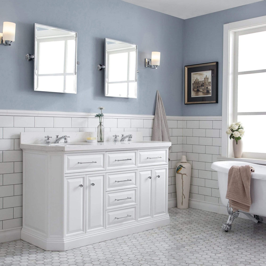 Water Creation Vanity Water Creation PA60QZ01PW-E18000000 60