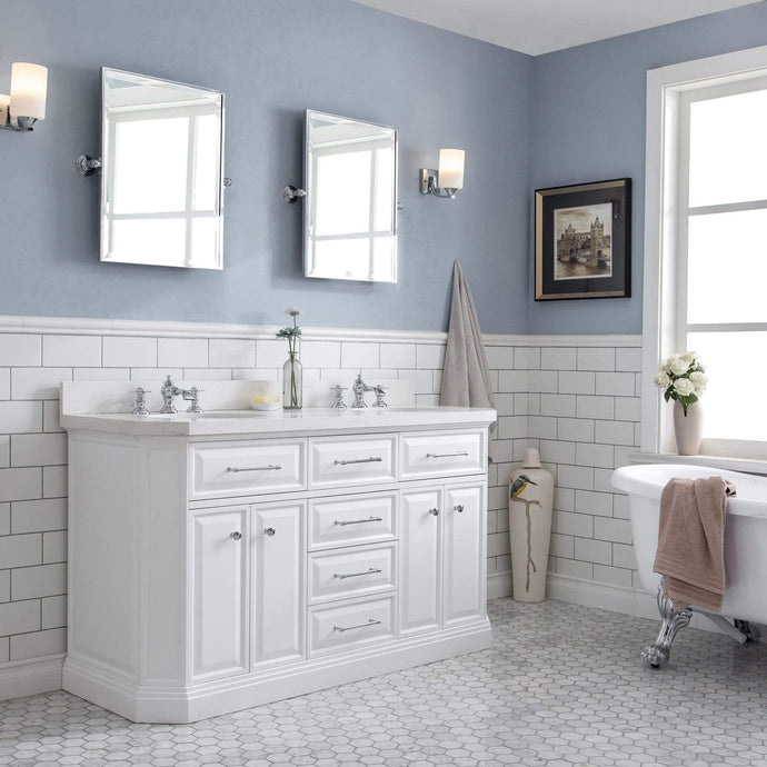 Water Creation Vanity Water Creation PA60QZ01PW-E18FX1301 60