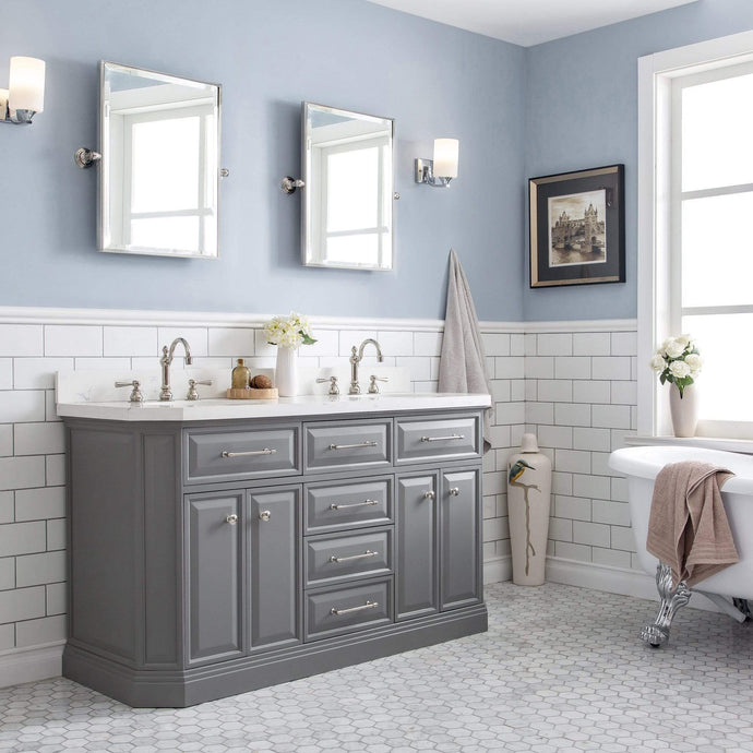 Water Creation Vanity Water Creation PA60QZ05CG-E18TL1205 60