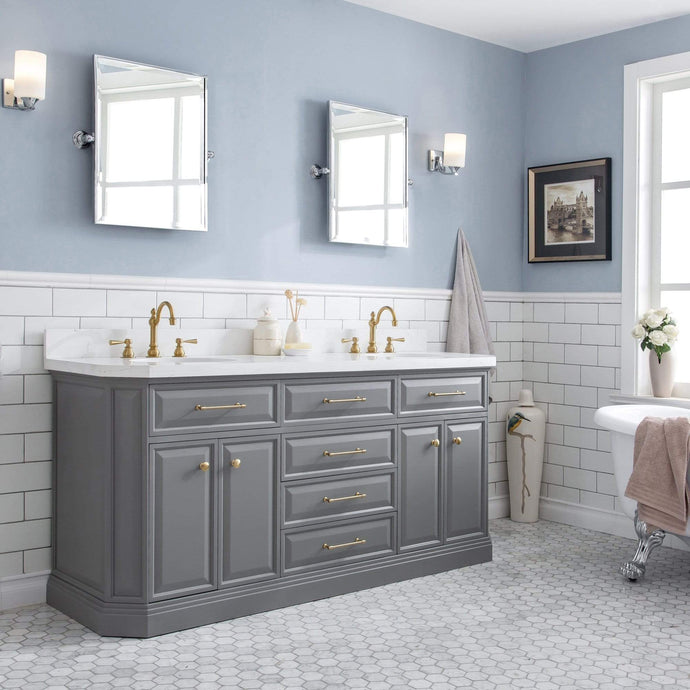 Water Creation Vanity Water Creation PA72QZ06CG-000TL1206 72