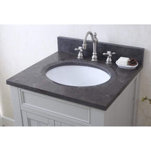 Load image into Gallery viewer, Water Creation Vanity Water Creation PO30BL03EG-R24000000 30 Inch Earl Grey Single Sink Bathroom Vanity With Matching Framed Mirror From The Potenza Collection