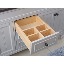 Load image into Gallery viewer, Water Creation Vanity Water Creation PO48BL03EG-R24BX0901 48 Inch Earl Grey Single Sink Bathroom Vanity With Matching Framed Mirror And Faucet From The Potenza Collection