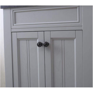 Water Creation Vanity Water Creation PO48BL03EG-R24BX0901 48 Inch Earl Grey Single Sink Bathroom Vanity With Matching Framed Mirror And Faucet From The Potenza Collection