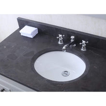 Load image into Gallery viewer, Water Creation Vanity Water Creation PO48BL03EG-R24BX0901 48 Inch Earl Grey Single Sink Bathroom Vanity With Matching Framed Mirror And Faucet From The Potenza Collection
