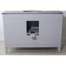 Load image into Gallery viewer, Water Creation Vanity Water Creation PO48BL03EG-R24BX0901 48 Inch Earl Grey Single Sink Bathroom Vanity With Matching Framed Mirror And Faucet From The Potenza Collection