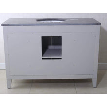 Load image into Gallery viewer, Water Creation Vanity Water Creation PO48BL03EG-R24BX0901 48 Inch Earl Grey Single Sink Bathroom Vanity With Matching Framed Mirror And Faucet From The Potenza Collection