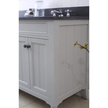 Load image into Gallery viewer, Water Creation Vanity Water Creation PO48BL03EG-R24BX0901 48 Inch Earl Grey Single Sink Bathroom Vanity With Matching Framed Mirror And Faucet From The Potenza Collection