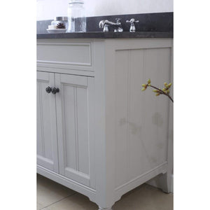 Water Creation Vanity Water Creation PO48BL03EG-R24BX0901 48 Inch Earl Grey Single Sink Bathroom Vanity With Matching Framed Mirror And Faucet From The Potenza Collection