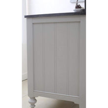 Load image into Gallery viewer, Water Creation Vanity Water Creation PO48BL03EG-R24BX0901 48 Inch Earl Grey Single Sink Bathroom Vanity With Matching Framed Mirror And Faucet From The Potenza Collection