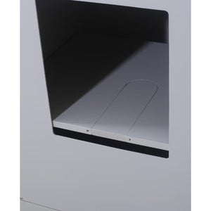 Water Creation Vanity Water Creation PO72BL03EG-R72000000 72 Inch Earl Grey Double Sink Bathroom Vanity With Matching Large Framed Mirror From The Potenza Collection