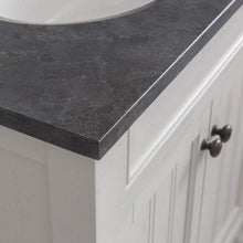 Load image into Gallery viewer, Water Creation Vanity Water Creation POTENZA30EGBF1 Potenza 30 Inch Bathroom Vanity in Earl Grey with Blue Limestone Top with Faucet and Mirror