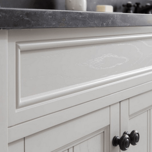 Water Creation Vanity Water Creation POTENZA72EGF1 Potenza 72 Inch Bathroom Vanity in Earl Grey with Blue Limestone Top with Faucet