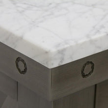 Load image into Gallery viewer, Water Creation Vanity Water Creation VAB030CWGG00 Aberdeen 30 Inch Grizzle Grey Single Sink Bathroom Vanity With Carrara White Marble Counter Top