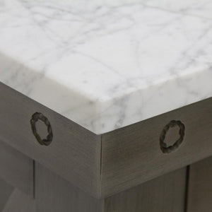 Water Creation Vanity Water Creation VAB030CWGG00 Aberdeen 30 Inch Grizzle Grey Single Sink Bathroom Vanity With Carrara White Marble Counter Top