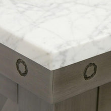 Load image into Gallery viewer, Water Creation Vanity Water Creation VAB072CWGG00 Aberdeen 72 Inch Grizzle Grey Double Sink Bathroom Vanity With Carrara White Marble Counter Top