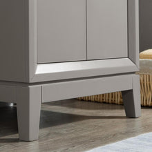 Load image into Gallery viewer, Water Creation Vanity Water Creation VEL024CWCG12 Elizabeth 24 Inch Single Sink Carrara White Marble Vanity In Cashmere Grey with Lavatory Faucet