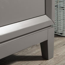 Load image into Gallery viewer, Water Creation Vanity Water Creation VEL036CWCG01 Elizabeth 36 Inch Single Sink Carrara White Marble Vanity In Cashmere Grey With Matching Mirror