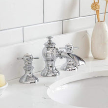 Load image into Gallery viewer, Water Creation Vanity Water Creation VQU048QCCG72 Queen 48 Inch Single Sink Quartz Carrara Vanity In Cashmere Grey with Lavatory Faucet