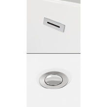Load image into Gallery viewer, Wyndham Collection Bathtub Wyndham Collection WCBTK150559ATP11PC Rachel 59 Inch Freestanding Bathtub in White with Floor Mounted Faucet, Drain and Overflow Trim in Polished Chrome