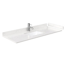 Load image into Gallery viewer, Wyndham Collection Vanity Wyndham Collection WCG242454SKGCCUNSMXX Beckett 54 Inch Single Bathroom Vanity in Dark Gray, Carrara Cultured Marble Countertop, Undermount Square Sink, No Mirror