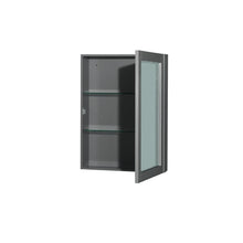 Load image into Gallery viewer, Wyndham Collection Vanity Wyndham Collection WCS141460DKGCXSXXMED Sheffield 60 Inch Double Bathroom Vanity in Dark Gray, No Countertop, No Sinks, and Medicine Cabinets