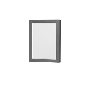 Wyndham Collection Vanity Wyndham Collection WCS141460DKGCXSXXMED Sheffield 60 Inch Double Bathroom Vanity in Dark Gray, No Countertop, No Sinks, and Medicine Cabinets