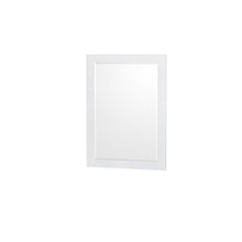 Load image into Gallery viewer, Wyndham Collection Vanity Wyndham Collection WCS141460DWHWQUNSM24 Sheffield 60 Inch Double Bathroom Vanity in White, White Quartz Countertop, Undermount Square Sinks, 24 Inch Mirrors