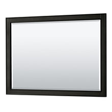 Load image into Gallery viewer, Wyndham Collection Vanity Wyndham Collection WCS202048SDEC2UNSM46 Deborah 48 Inch Single Bathroom Vanity in Dark Espresso, Light-Vein Carrara Cultured Marble Countertop, Undermount Square Sink, 46 Inch Mirror