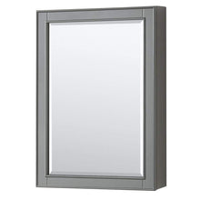 Load image into Gallery viewer, Wyndham Collection Vanity Wyndham Collection WCS202080DKGCXSXXMED Deborah 80 Inch Double Bathroom Vanity in Dark Gray, No Countertop, No Sinks, and Medicine Cabinets